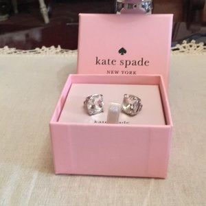 Kate Spade silver square earrings